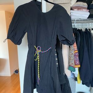 Proenza Schouler Nylon black dress one size